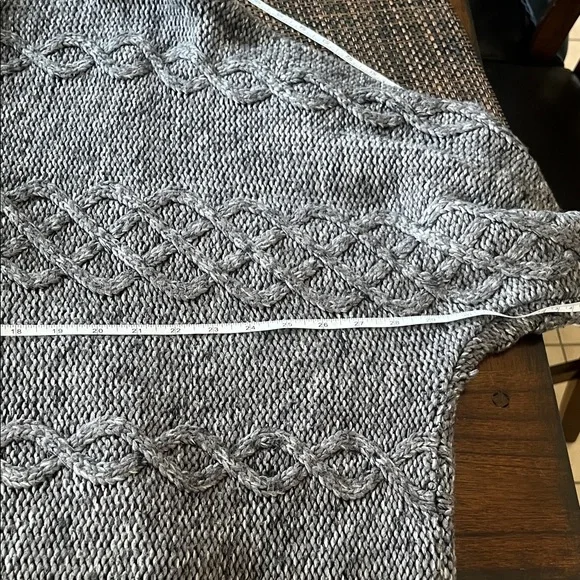 a.n.a Charcoal Knit Open Cardigan - Picture 12 of 13